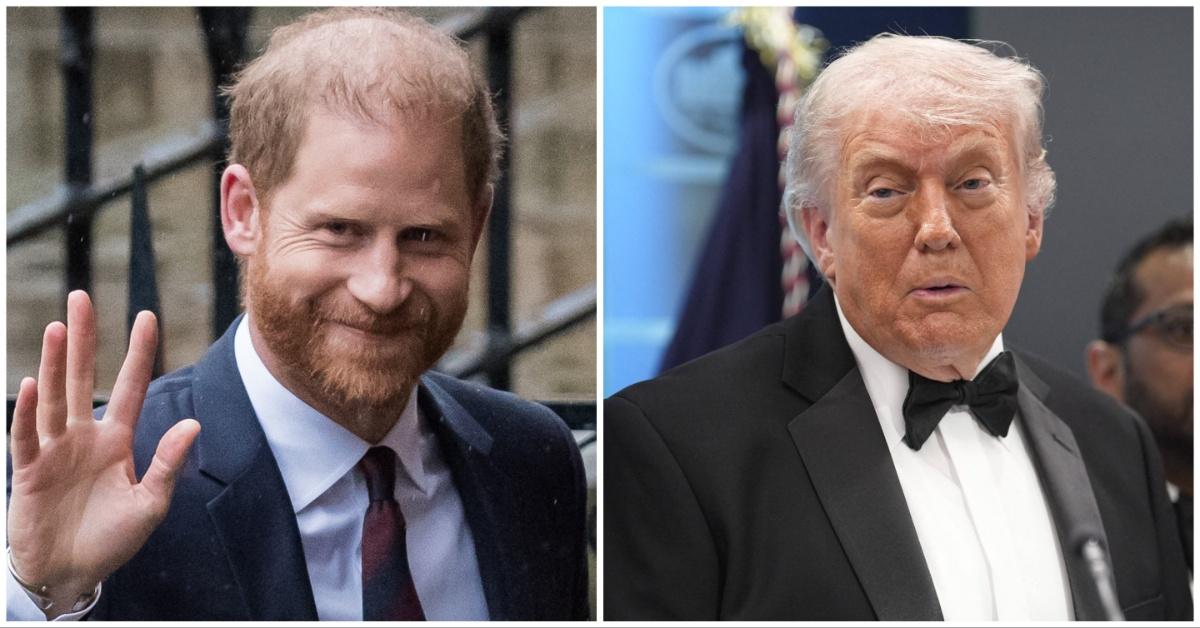 Prince Harry: Donald Trump.