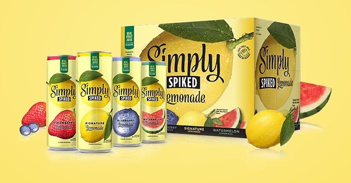 simply spiked lemonade