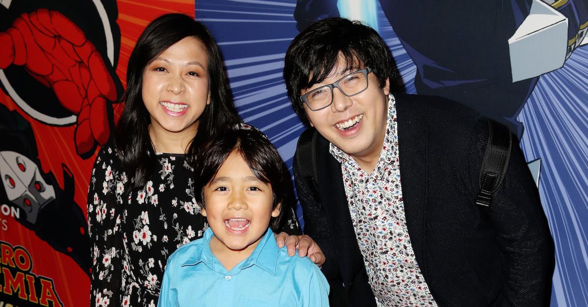 LoAnn Kaji, Ryan Kaji, and Shion Kaji attend the "My Hero Academia: Heroes Rising" North American Premiere on Feb. 19, 2020 