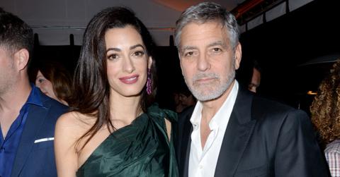 Amal and George Clooney