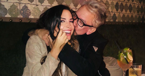 Andy Dick and Elisa Jordana