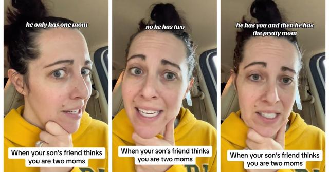 A mom recounts how her son's classmate thought he has two moms
