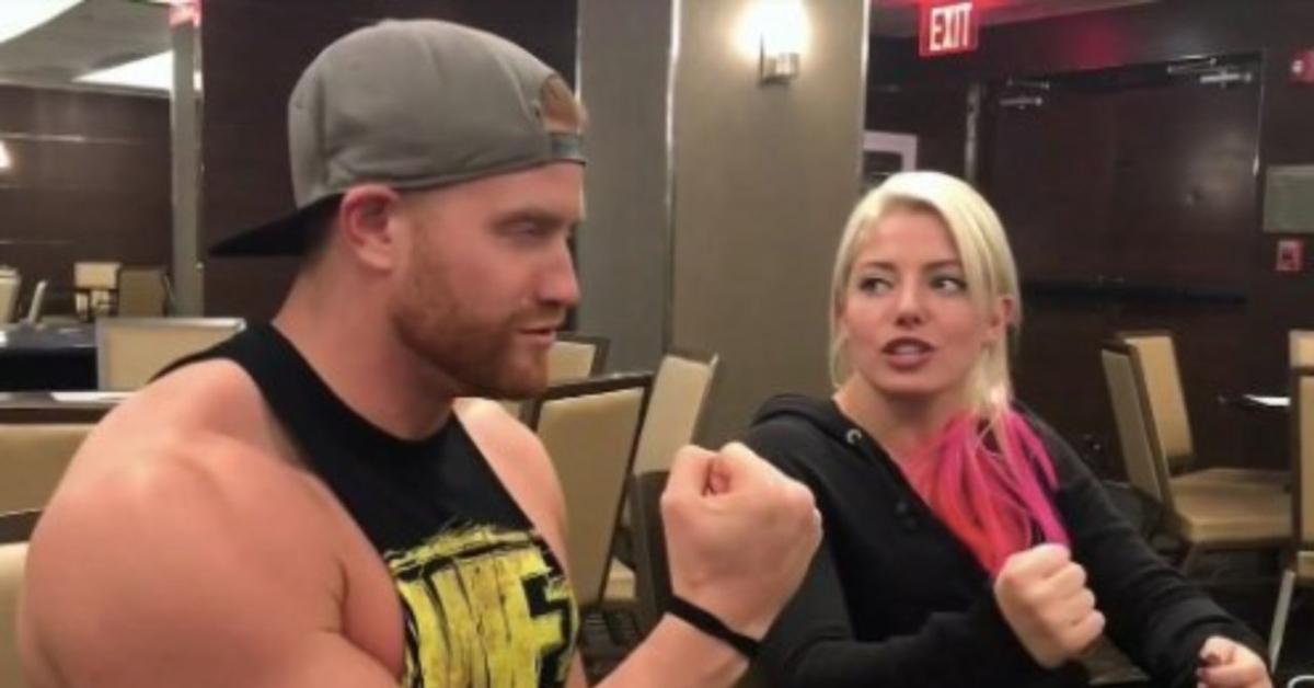 Alexa Bliss and Buddy Murphy