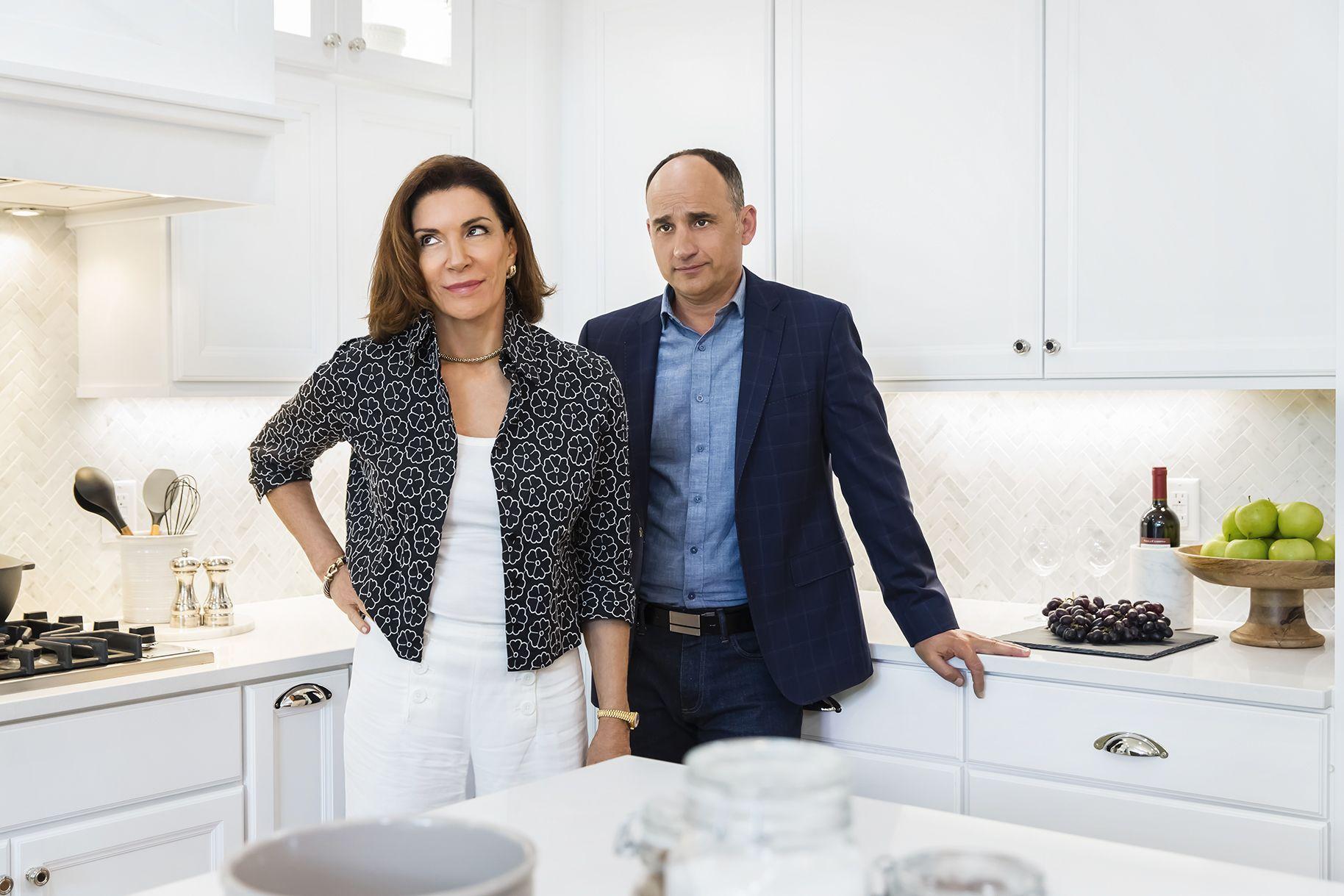 Hilary Farr and David Visentin on 'Love It or List It'