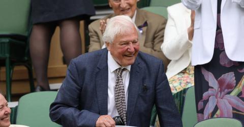 David Attenborough at Wimbledon in 2024.