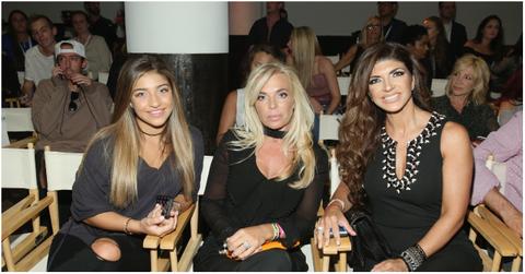 'RHONJ' cast members Gia Giudice, Lisa Fortunato, and Teresa Giudice