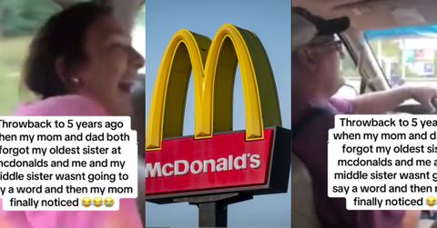 Parents Forget Oldest Sister at McDonalds, Have No Idea