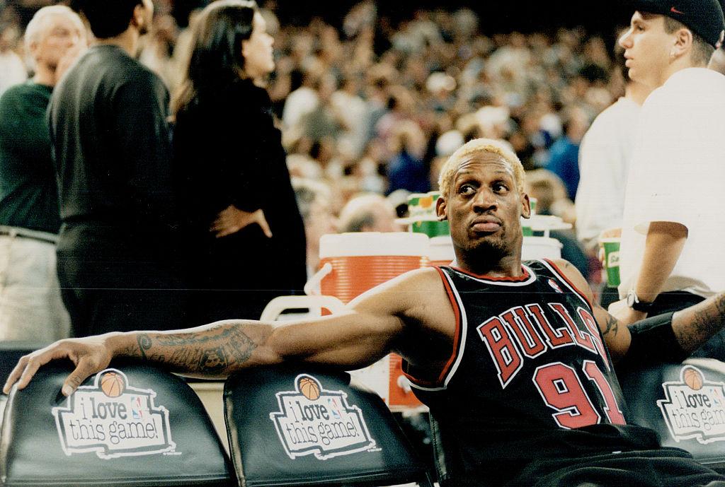 dennis rodman kids jersey