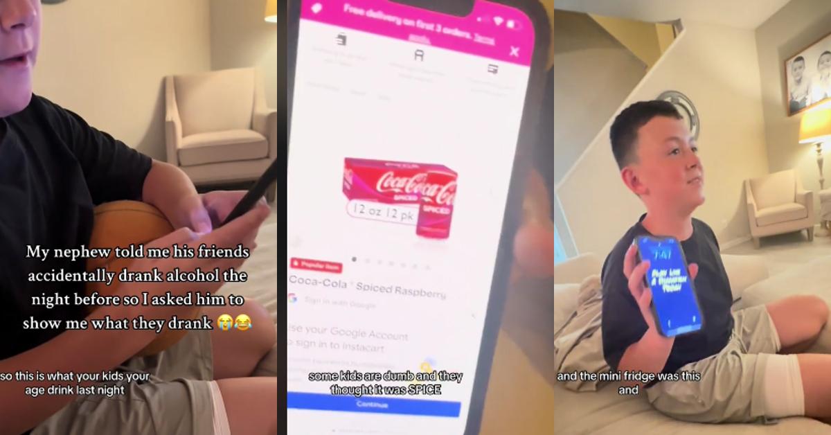 Kid Thinks Spiced Coca Cola Is Alcoholic and Hilarity Ensues