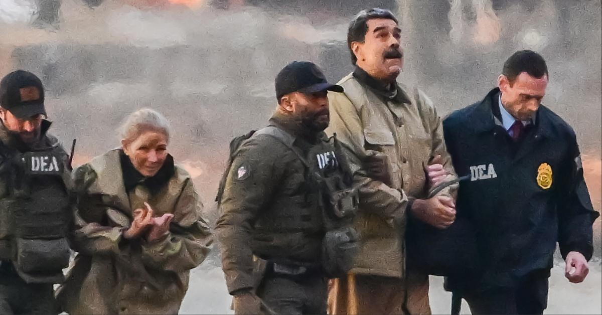 Nicolás Maduro arrives in New York City.