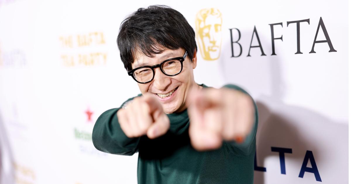 Ke Huy Quan at the 2023 BAFTA Tea Party