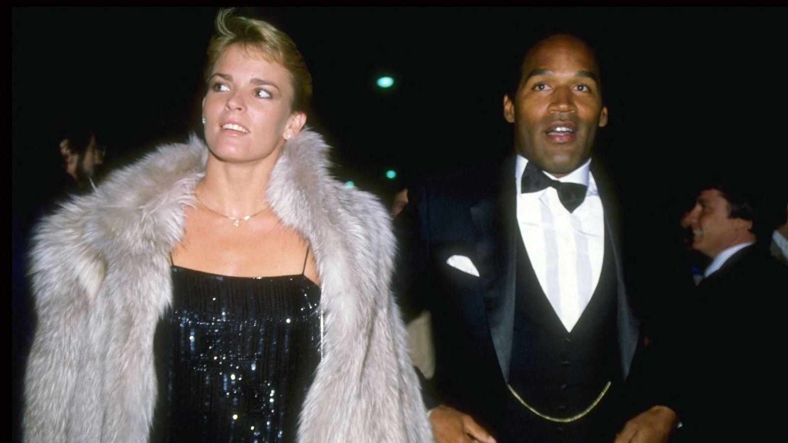 O.J. Simpson and Nicole Brown Simpson in 1994. 