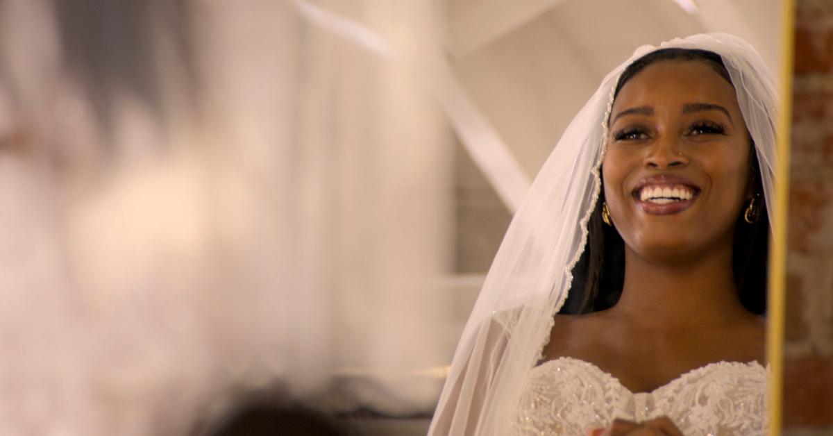 Kalybriah Haskin during the 'Love Is Blind' Season 9 finale