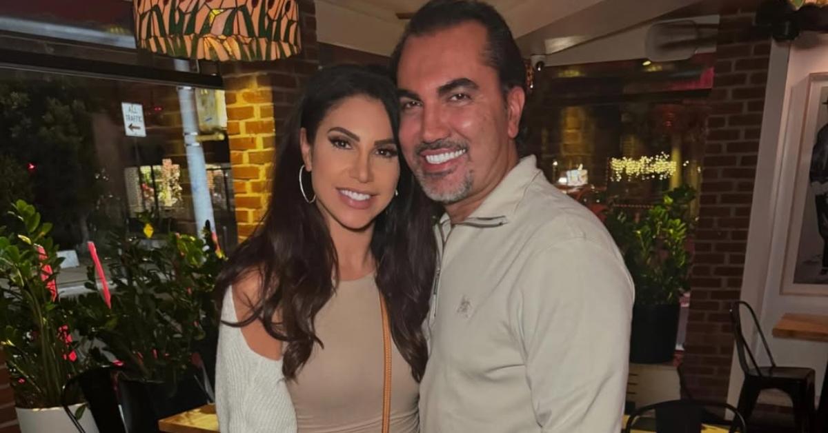 Jennifer Aydin with her husband