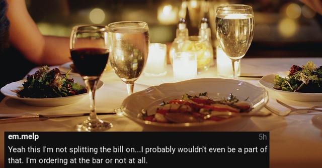 IG Threads Post Sparks Debate About Splitting Bills