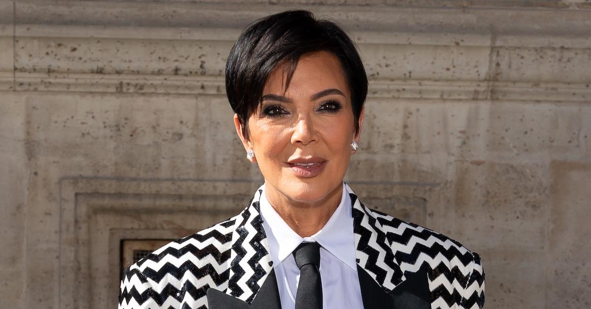 Kris Jenner attends the Valentino Womenswear Spring/Summer 2024 show 