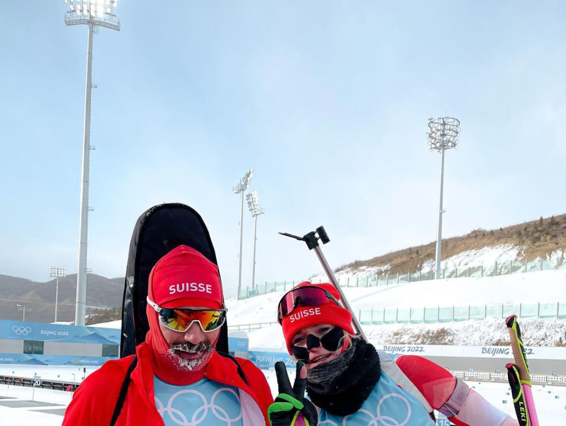 Why Do Skiers Wear Tape on Their Face? Here's What to Know