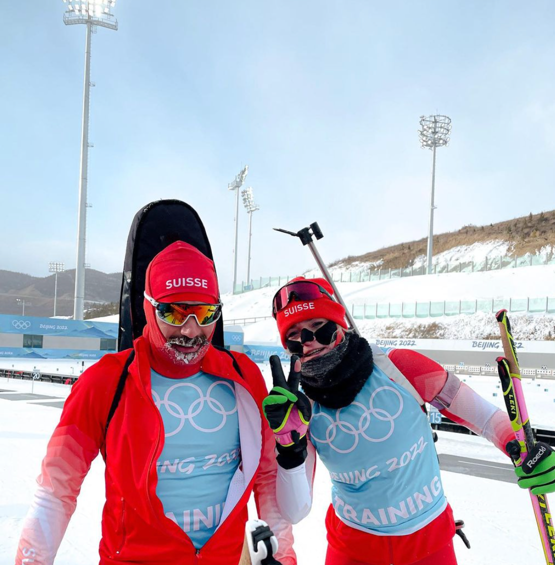 Why Do Skiers Wear Tape on Their Face? Here's What to Know