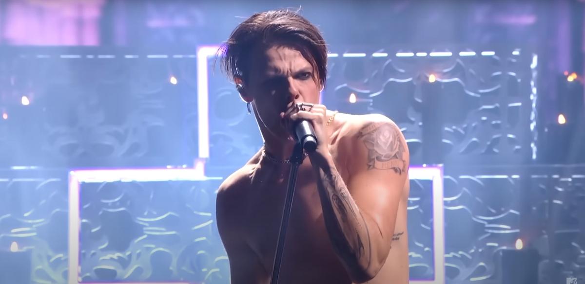 Yungblud at the 2025 VMAs.