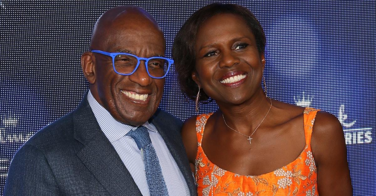 Al Roker and wife Deborah at the Hallmark Channel Movies & Mysteries event.