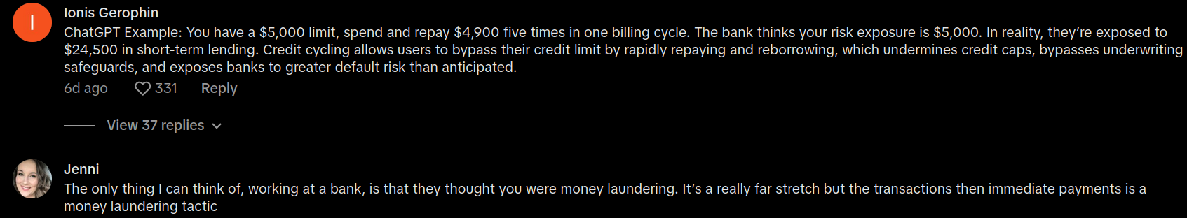 capital one paying off balance weekly
