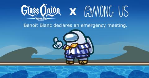 'Glass Onion' skin in 'Among Us'