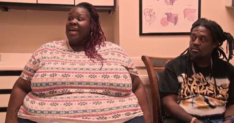 Syreeta and her husband at Dr. Now's office.