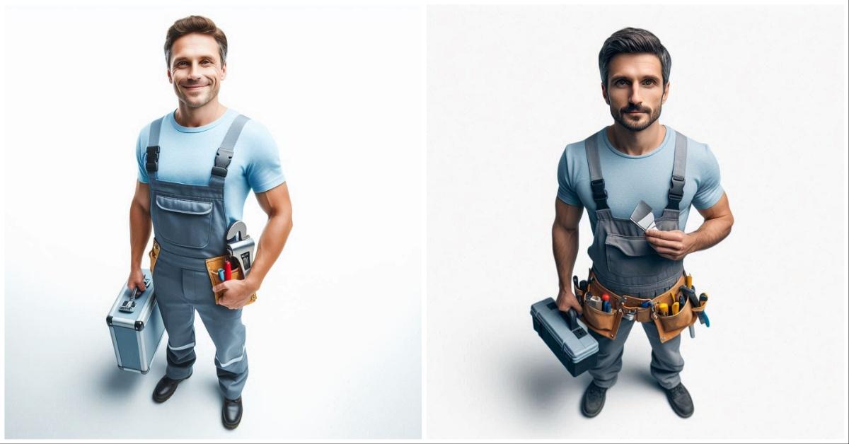 Images of AI plumbers.