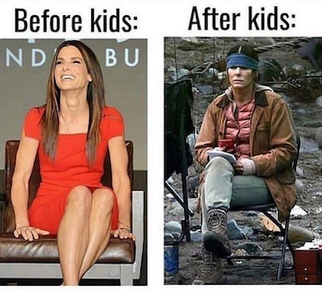 Sandra Bullock mom meme