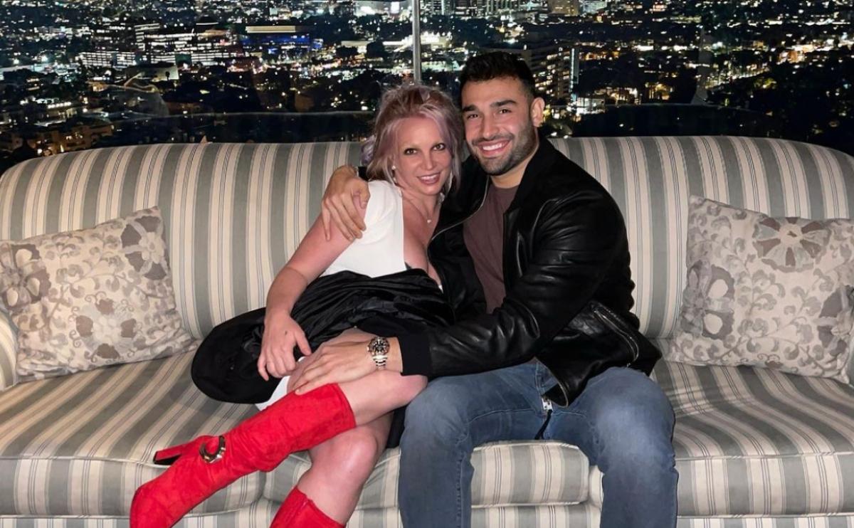 Britney Spears and Sam Ashgari