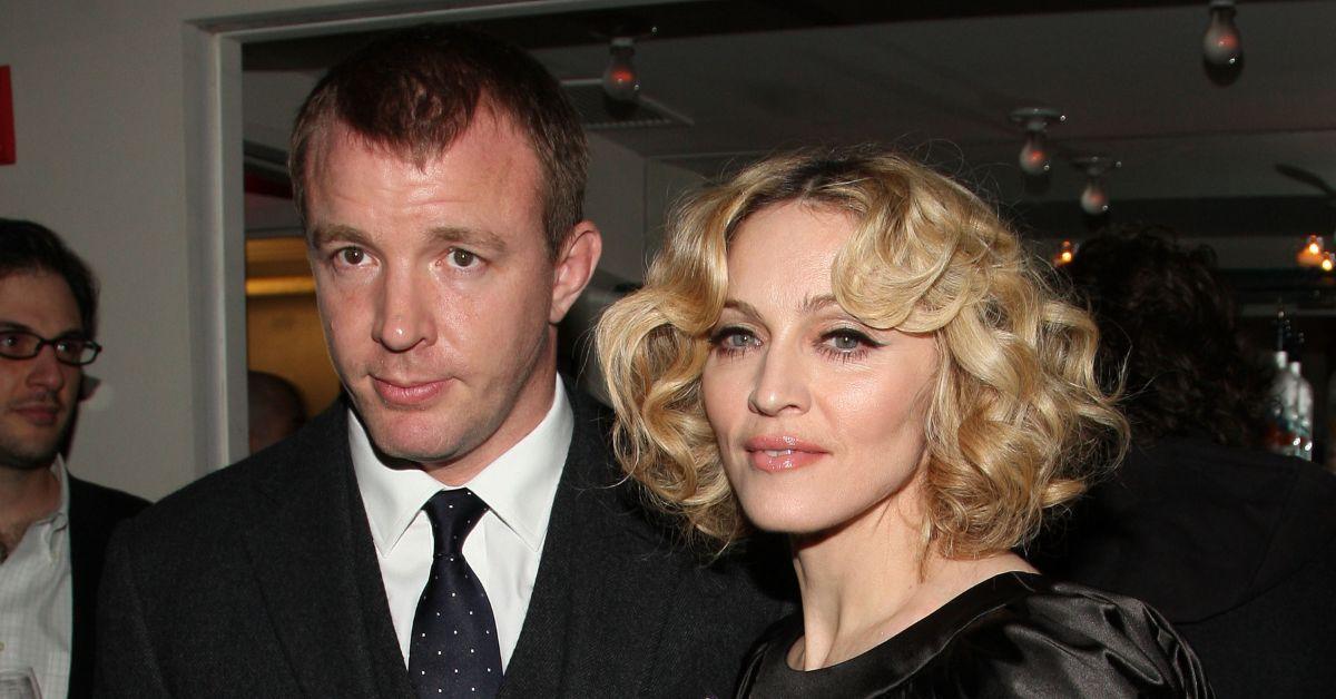 (l-r): Guy Ritchie and Madonna attending an event. 
