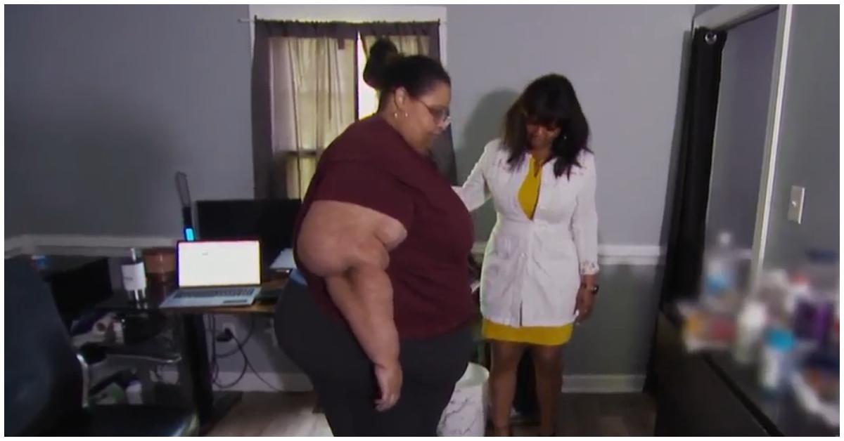 Karen Suffern and Dr, Keenya Staten on 'My 600-lb Life'