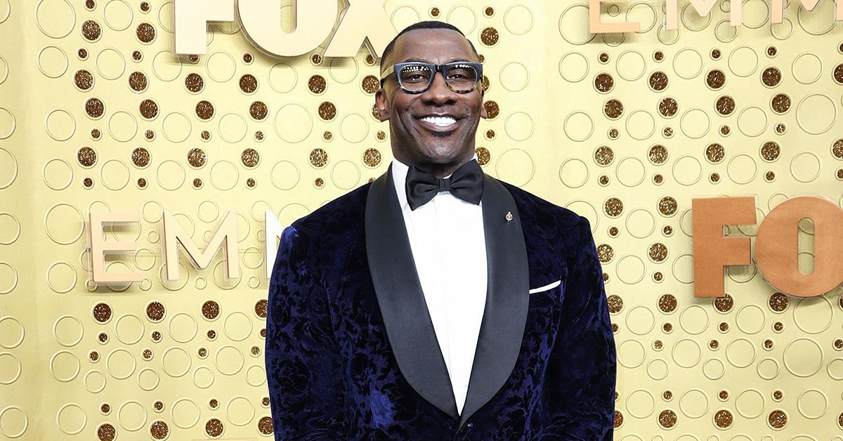 Shannon Sharpe at the Emmys in 2019. 