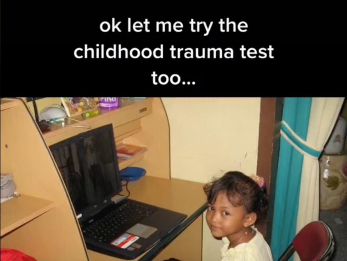 TikTok Childhood Trauma Test