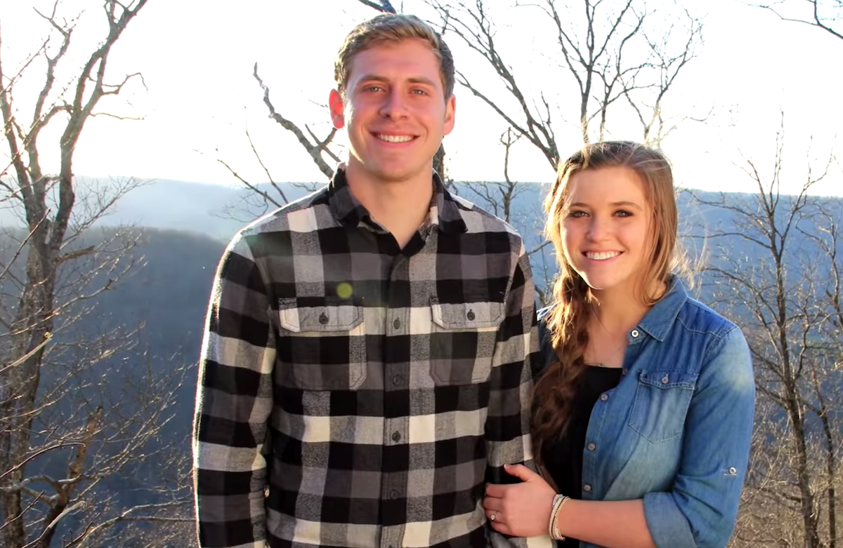 Joy-Anna Duggar posing with Austin Forsyth