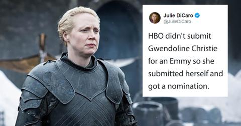 gwendoline christie emmy nomination