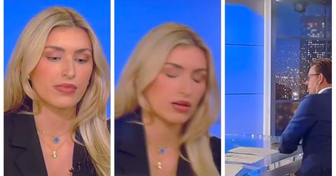 Camryn Kinsey faints on-air