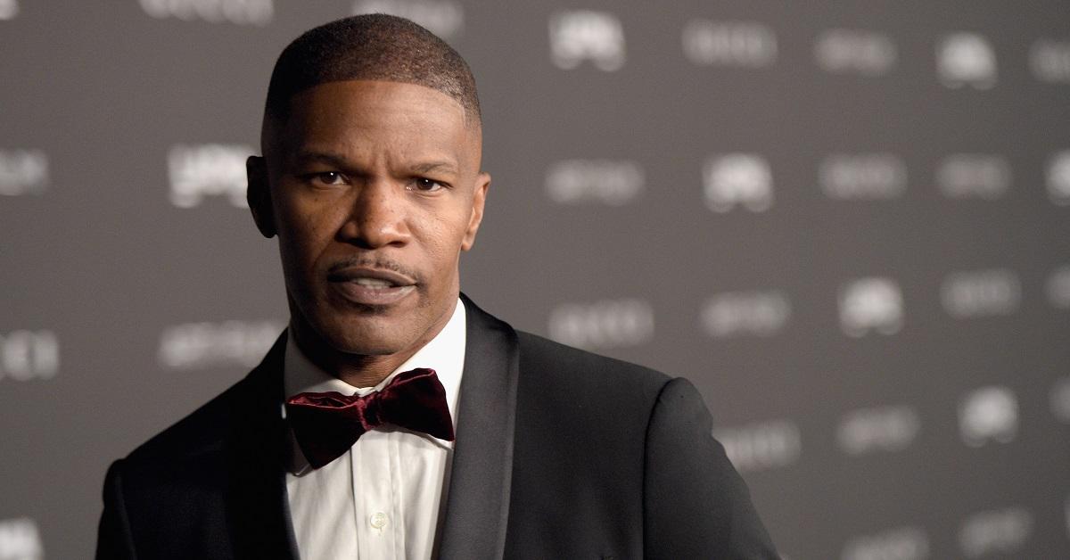 jamie foxx on the red carpet