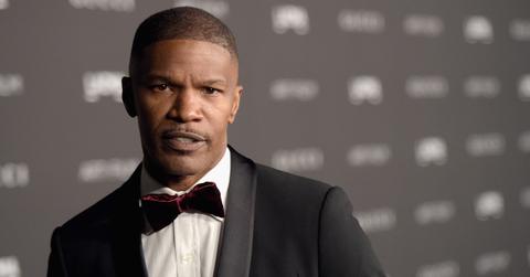 jamie foxx on the red carpet