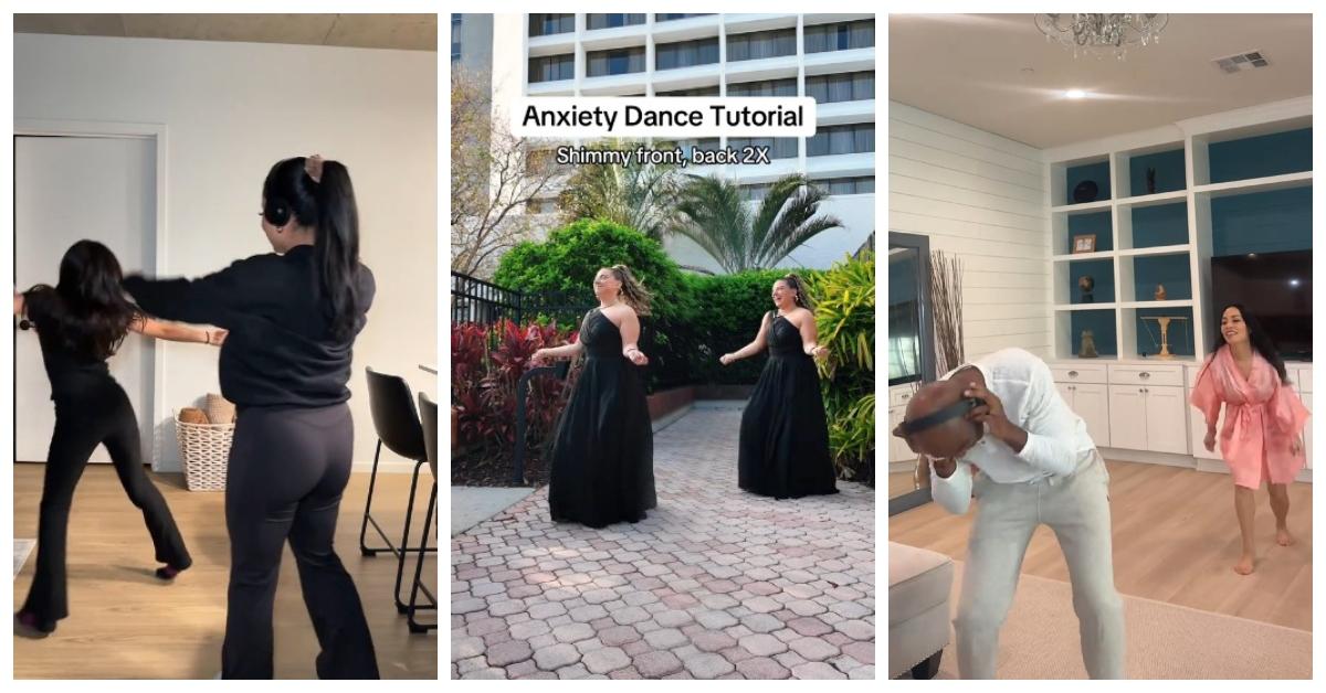 The "Anxiety" dance trend on TikTok