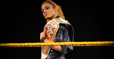 becky lyncy how long raw champion cover