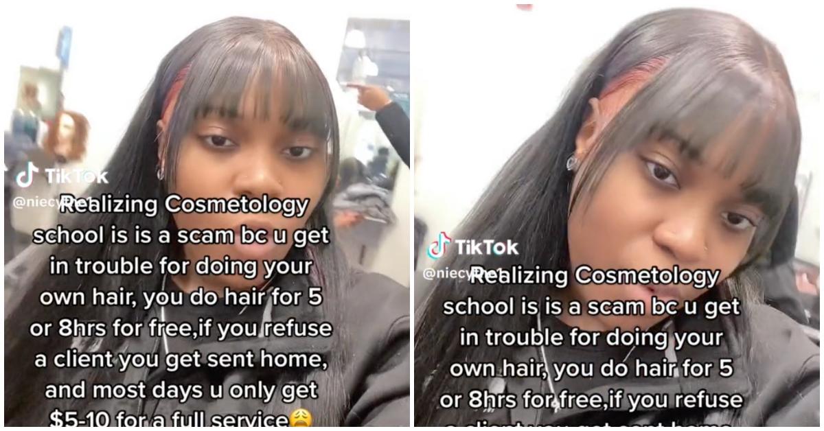 Woman Calls Out Cosmetology School on TikTok