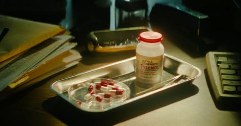 Bottle of Extra Strength Tylenol