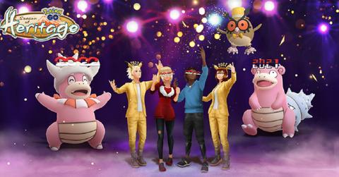 Pokémon Go New Year's Banner