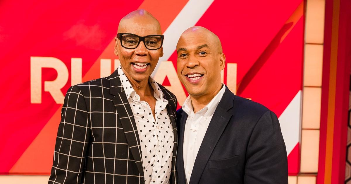 RuPaul Charles and Cory Booker