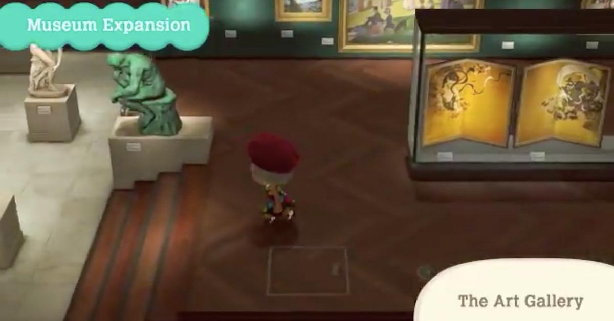 animal crossing art gallery