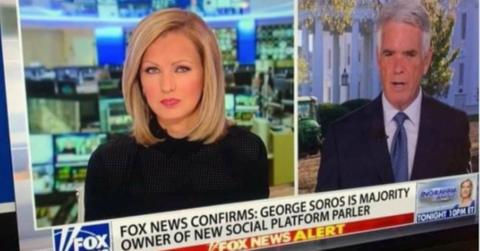 does george soros own parler