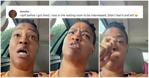 A viral video of a woman detailing the time she quit her hotel cleaning job after 27 minutes.