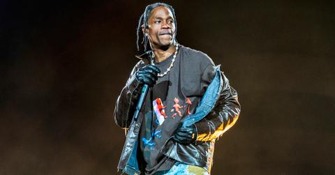 travis scott on stage