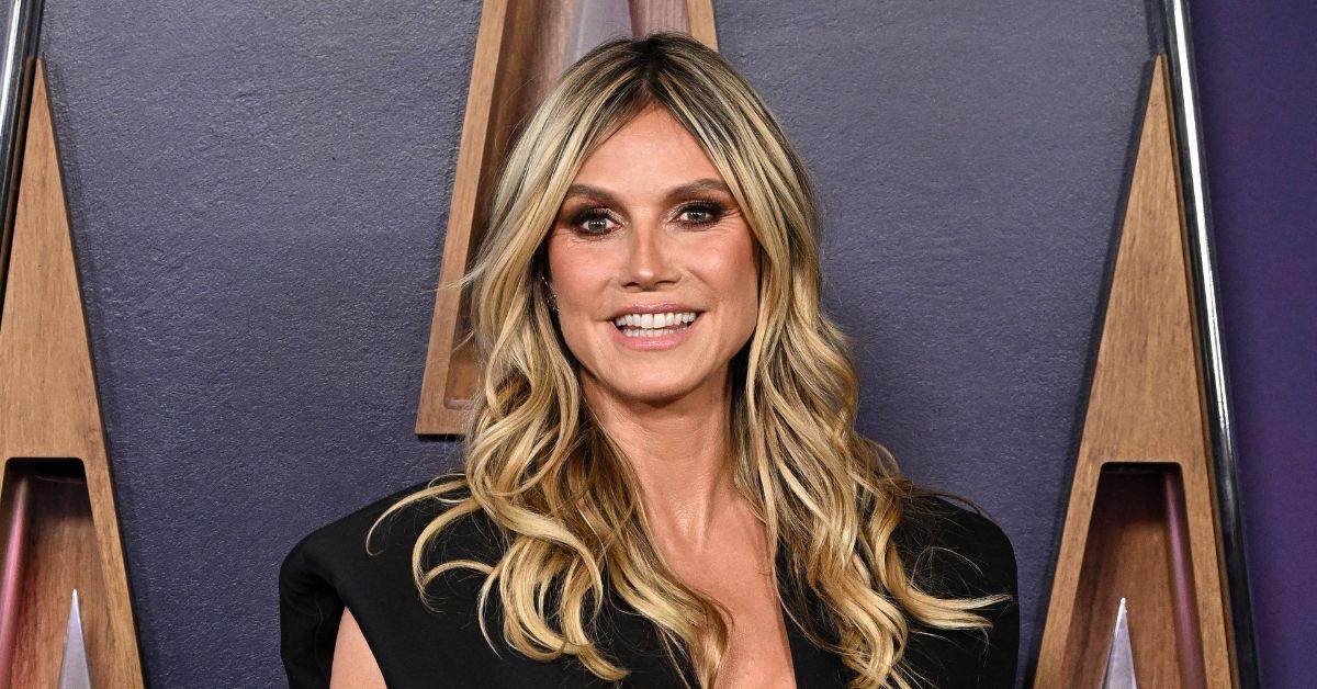 Heidi Klum at the 2025 AMAs. 